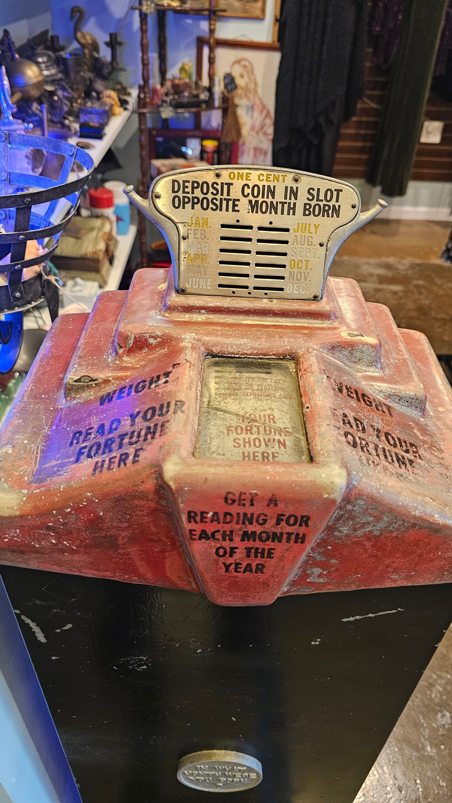 Fortune Telller Penny Scale