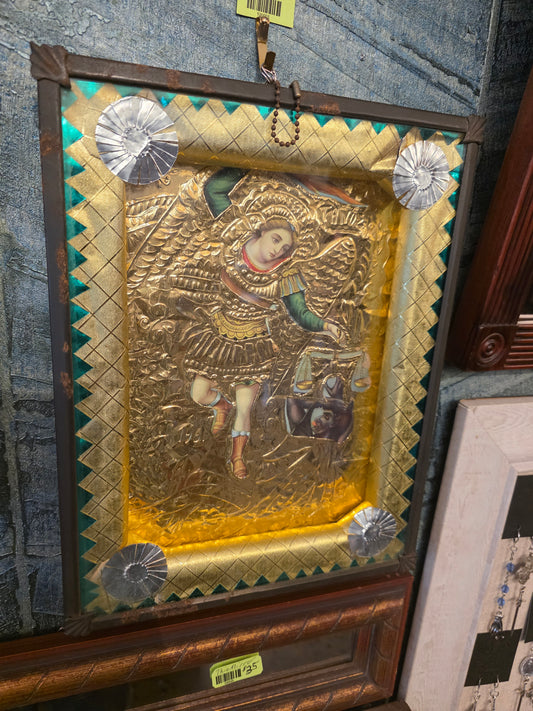 Saint Michael Foil Icon