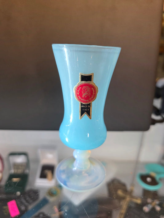 Italian Opalescent Cordial Glass