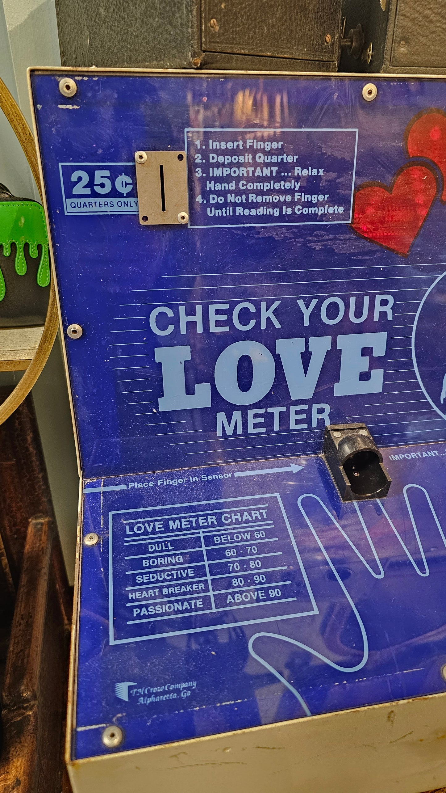 90s Love Meter Machine